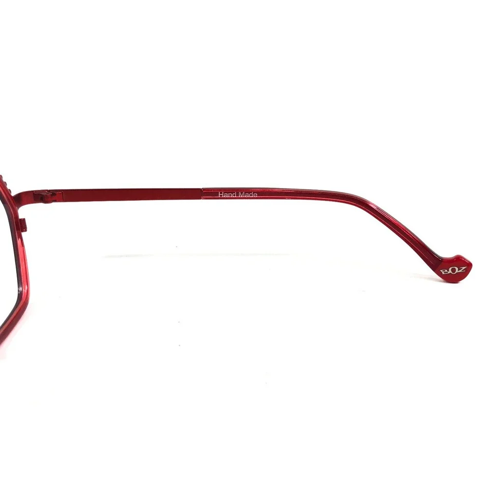BOZ by J.F. Rey Eyeglasses Frames MADYSSON 3535 Shiny Red Hexagonal 51-17-140